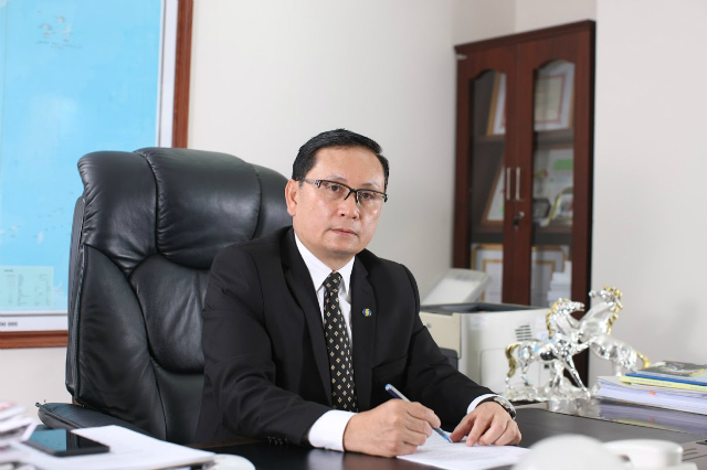 Ông Nguyễn Sơn, Chủ tịch HĐQT Trung tâm Lưu ký chứng khoán