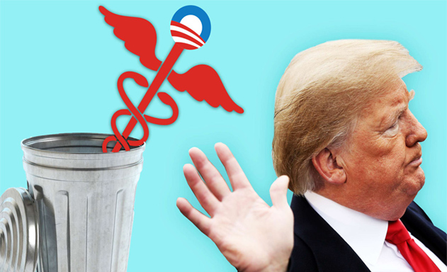 Tổng thống Trump lâu nay vẫn không ngừng công kích Obamacare
