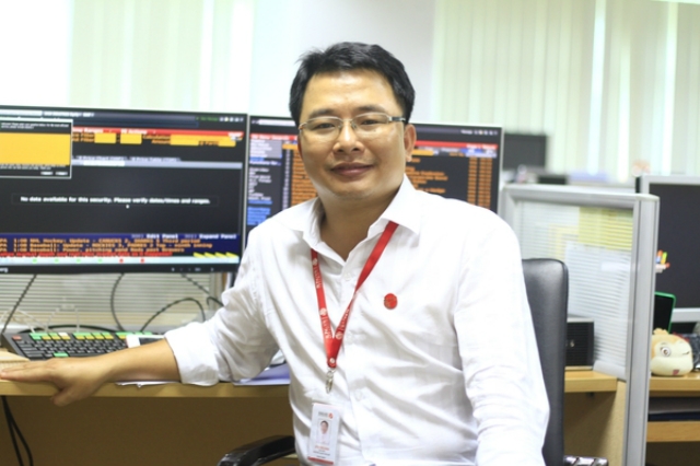 Ông Lê Vương Hùng - Giám đốc Môi giới của CTCK Rồng Việt