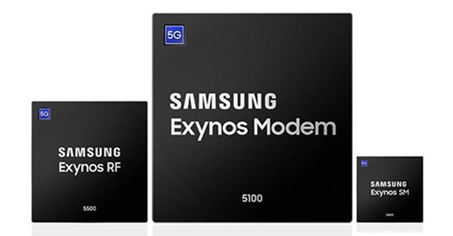 Exynos Modem 5100 là chip 5G đầu tiên trên thế giới tương thích với tiêu chuẩn 5G New Radio (Ảnh Internet)