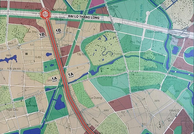 Hà Nội công bố chỉ giới mở đường vành đai 3,5 gồm 6 làn xe (Ảnh Internet)