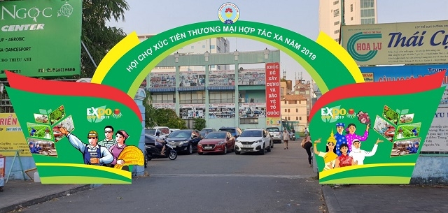 Sơ đồ bố trí gian hàng Hội chợ