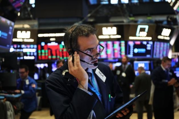 Kết thúc phiên giao dịch ngày thứ Hai, chỉ số Dow Jones rớt 84 điểm (Ảnh Internet)