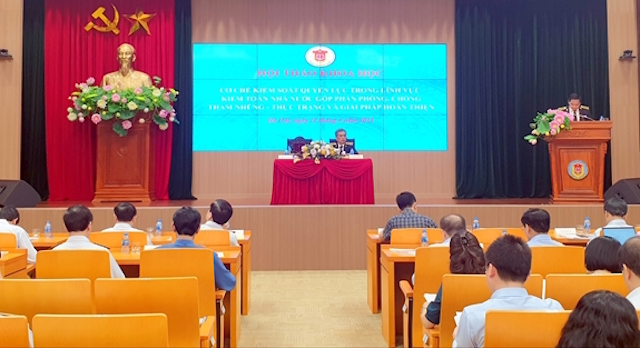 Cơ chế kiểm soát quyền lực trong lĩnh vực KTNN