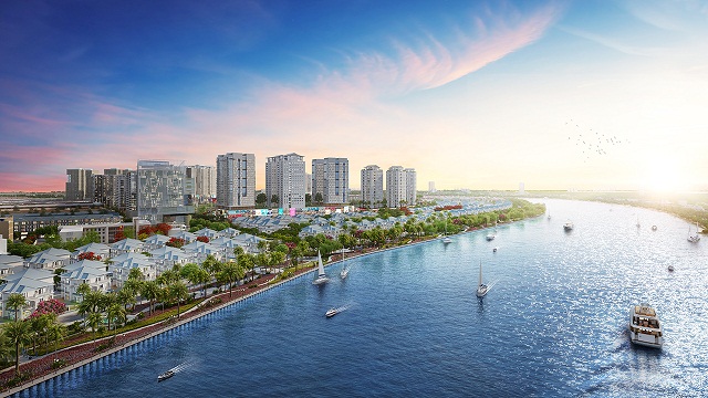 Phối cảnh dự án Khu đô thị Vạn Phúc sau khi hoàn thiện