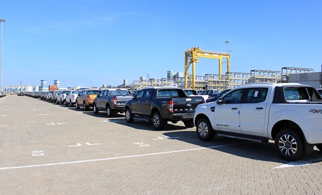 Xe bán tải nhập khẩu về TPHCM tăng mạnh (Ảnh Internet)