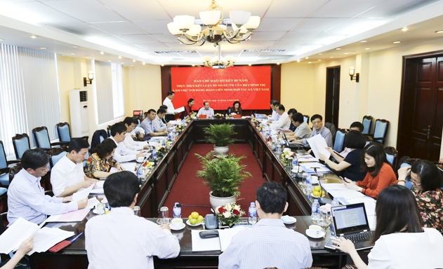 Toàn cảnh buổi làm việc