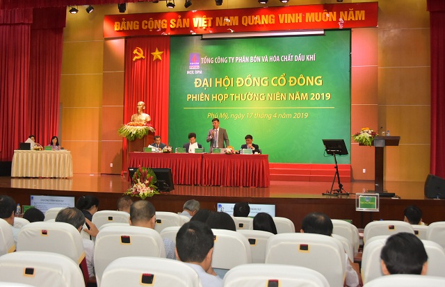 Đại hội cổ đông phiên họp thường niên năm 2019