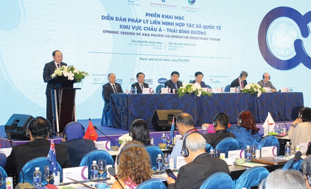 Chủ tịch Nguyễn Ngọc Bảo phát biểu tại Diễn đàn