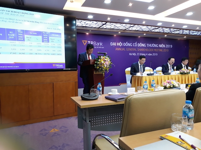 ĐHĐCĐ thường niên năm 2019 của TPBank