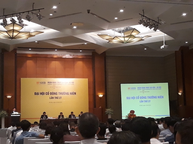 Đại hội cổ đông năm 2019 của ngân hàng SHB