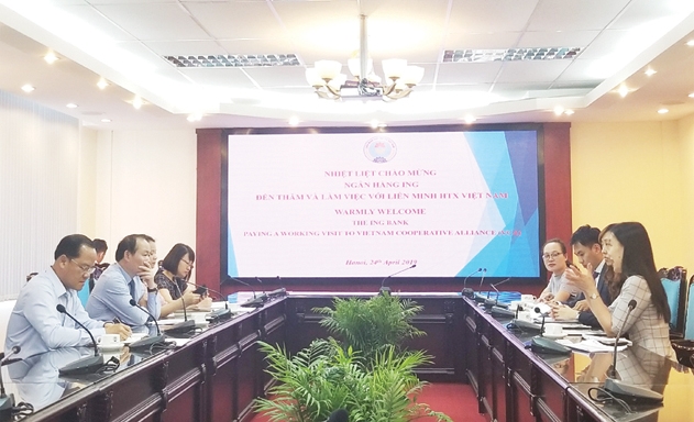 Liên minh HTX Việt Nam sẵn sàng phối hợp cùng ING