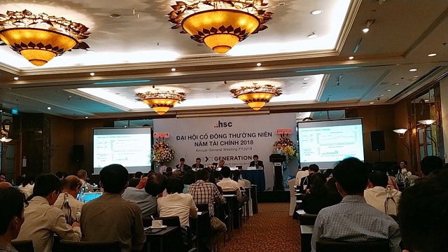 Đại hội đồng cổ đông thường niên 2019 của HSC (Ảnh: Internet)