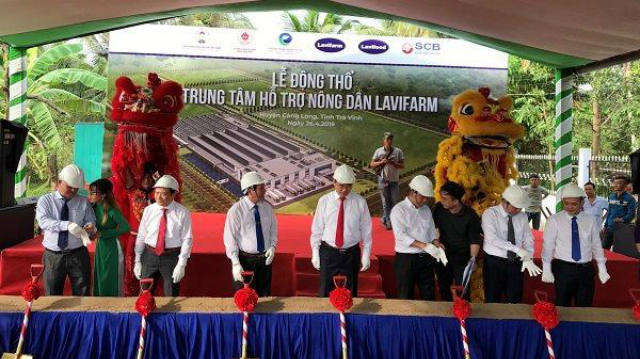 Lễ động thổ Trung tâm hỗ trợ nông dân Lavifarm