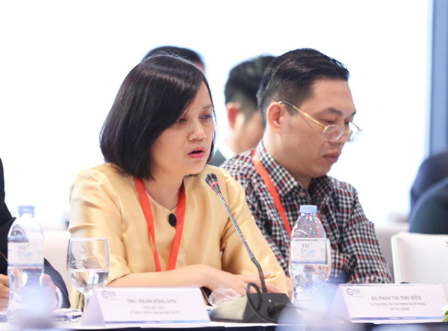 Bà Phan Thị Thu Hiền – Vụ Tài chính Ngân hàng, Bộ Tài chính