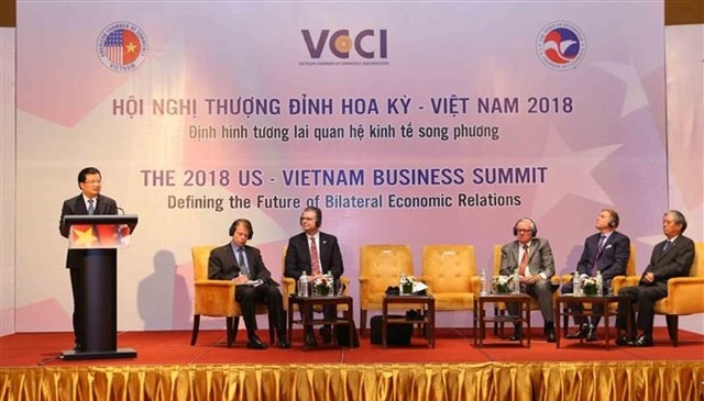 Hội nghị Thượng đỉnh Kinh doanh Hoa Kỳ - Việt Nam năm 2018 (Ảnh Internet)