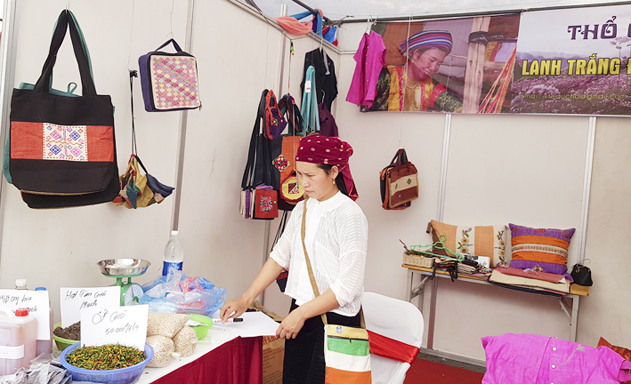 Sản phẩm của HTX đang nhận được phản hồi tích cực từ du khách