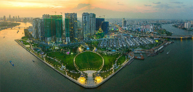 Hầu hết các căn hộ, biệt thự tại Vinhomes Central Park đã được bàn giao