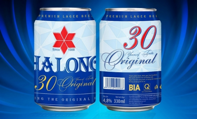 Tổng tỷ lệ cổ tức năm 2018 mà Bia Hạ Long chi trả là 200% bằng tiền mặt