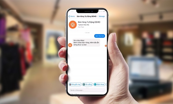 Start-up Botbanhang của Việt Nam nhận giải thưởng ở hạng mục E-Business (kinh doanh điện tử). (Ảnh Internet)