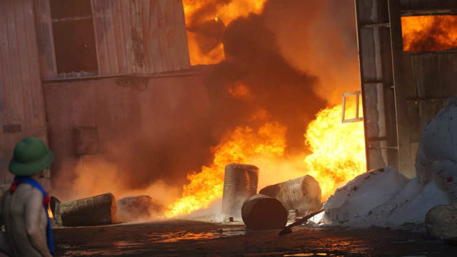 Đây là một trong những vụ cháy lớn nhất tại Hải Phòng từ đầu năm đến nay