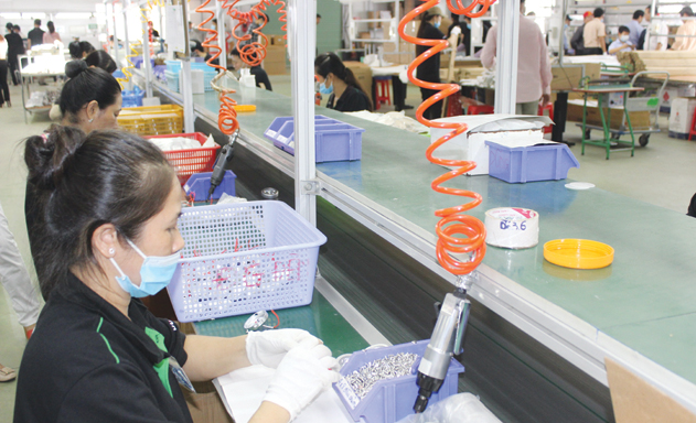 Tuy còn gia công nhưng XK của DN nội đang có điểm sáng