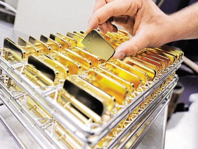 Giá vàng trong nước giảm nhẹ (Ảnh Internet)