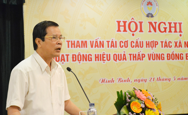 Ông Lê Văn Thư - Chủ tịch Liên minh HTX Tp.Hà Nội