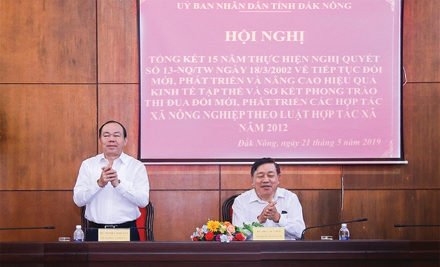 Chủ tịch Nguyễn Ngọc Bảo phát biểu tại Hội nghị