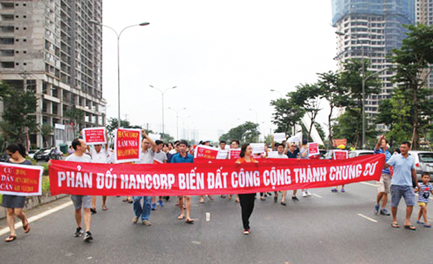 Một điểm nóng xung đột.