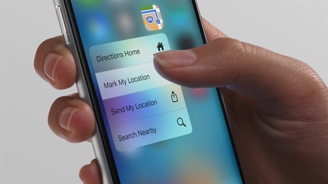 Công nghệ 3D Touch có thể không xuất hiện trên tất cả các mẫu điện thoại 2019 của Apple để thay bằng Haptic Touch (Ảnh Internet)