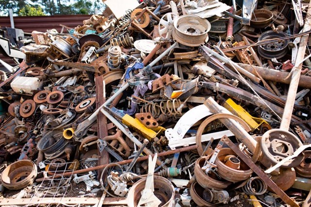 Sắt thép phế liệu nhập khẩu từ Đài Loan tăng đột biến (Ảnh Internet)