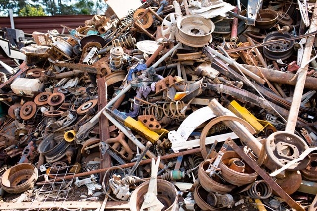 Sắt thép phế liệu nhập khẩu từ Đài Loan tăng đột biến (Ảnh Internet)