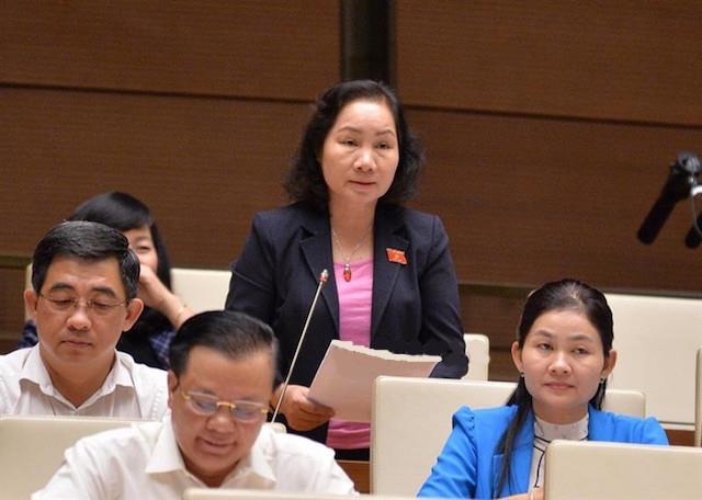 Đại biểu Nguyễn Thị Phúc (đoàn Bình Thuận)