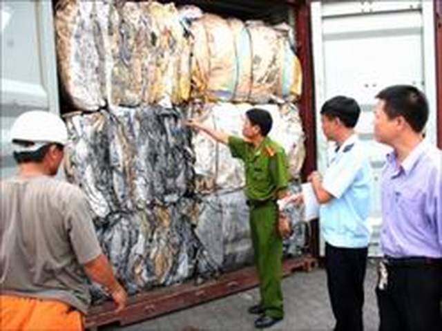 Cơ bản kiểm soát tình hình nhập khẩu phế liệu (Ảnh Internet)