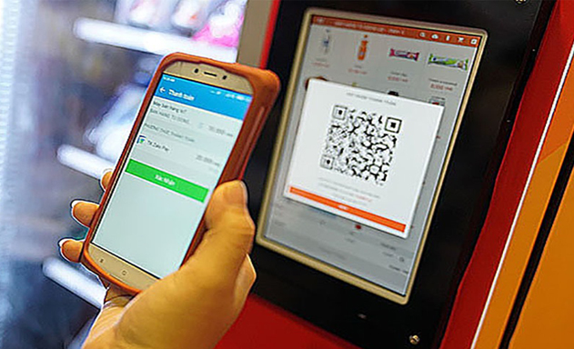 Nhiều cửa hàng buôn bán nhỏ lẻ đã chấp nhận thanh toán bằng Ví điện tử