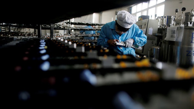 Số liệu công bố hôm nay cho thấy hoạt động sản xuất của Trung Quốc trong tháng 5 giảm mạnh hơn dự kiến, trong bối cảnh cuộc chiến thương mại với Mỹ chưa có dấu hiệu kết thúc.(Ảnh Internet)