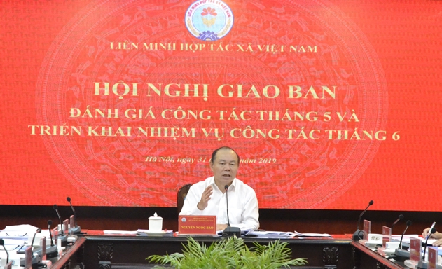 ​Chủ tịch Nguyễn Ngọc Bảo chủ trì cuộc họp