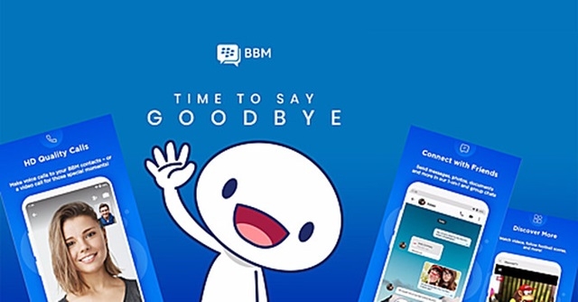 31/5/2019 là ngày cuối cùng dịch vụ nhắn tin cá nhân nổi tiếng một thời BlackBerry Messenger hoạt động.(Ảnh Internet)