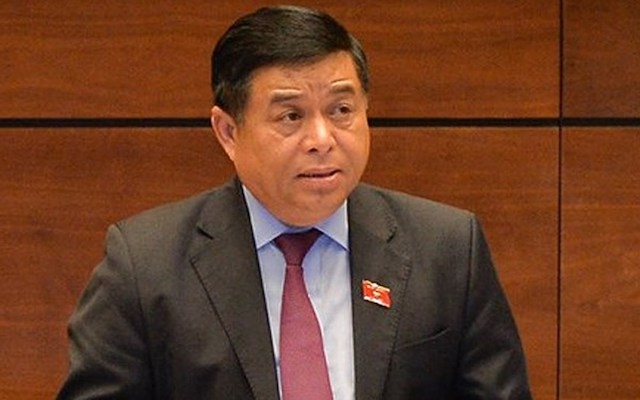 Bộ trưởng Kế hoach và Đầu tư Nguyễn Chí Dũng