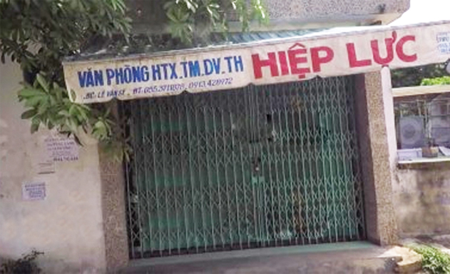 Trụ sở HTX bị cưỡng chế thu hồi