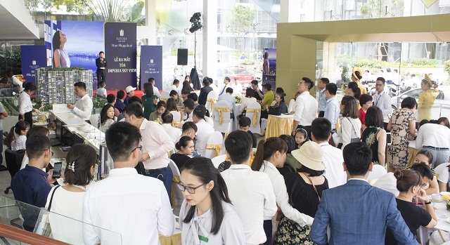 Hơn 80 % khách tham dự sự kiện ra mắt Imperia Sky View đã quyết định đặt mua