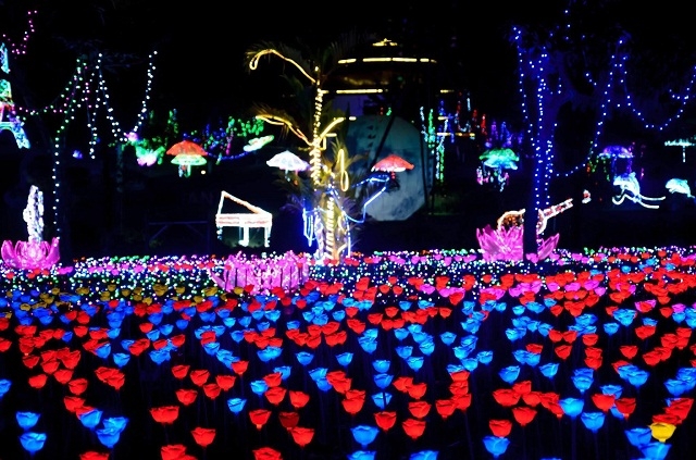 Phối cảnh vườn hồng (Ảnh minh họa)