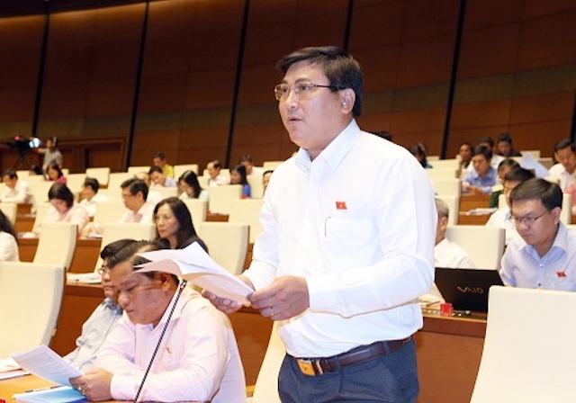 Đại biểu Trương Phi Hùng (Long An).