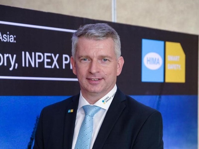 Ông Friedhelm Best, Phó chủ tịch HIMA khu vực châu Á - Thái Bình Dương giới thiệu về các giải pháp của HIMA(Ảnh Internet)