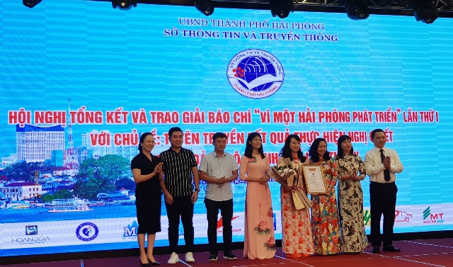 Tác phẩm đạt giải nhất cuộc thi báo chí Vì một Hải Phòng phát triển lần I thuộc về nhóm tác giả của Đài Truyền hình Hải Phòng