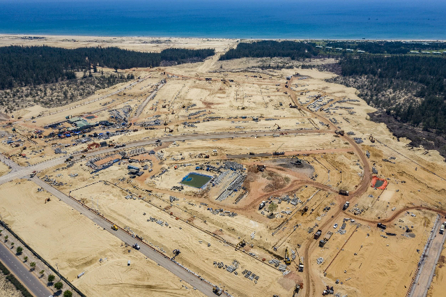 Hình ảnh thực tế dự án Nhơn Hội New City