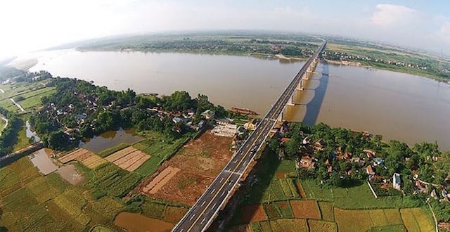 Hai bên bờ sông Hồng sẽ được quy hoạch lại (Ảnh: Internet)