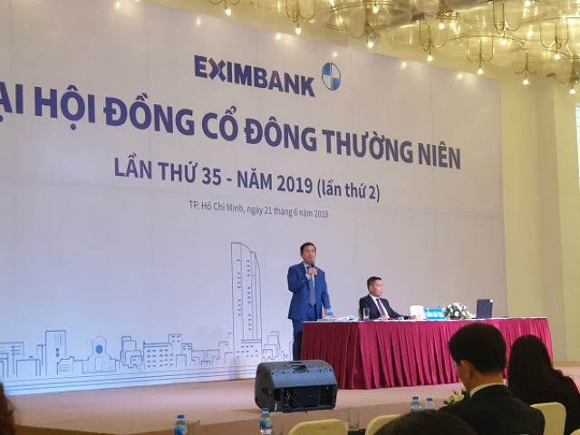 ĐHĐCĐ Eximbank lại không thể diễn ra do sự không đồng thuận của các cổ đông