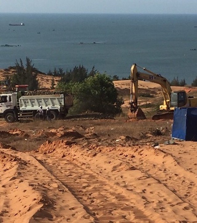 Dự án đang trong quá trình thi công phần móng.